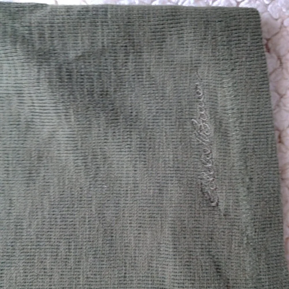 Eddie Bauer Men’s Sweater — Olive / Moss Green Crewneck, Size 2XL - Picture 5 of 7